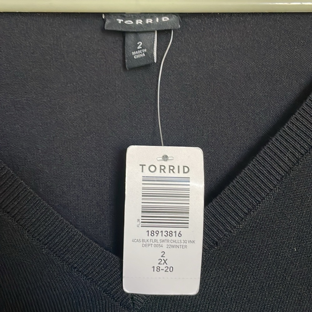 NWT-TORRID VERY CUTE MINI SWEATER KNIT WOVEN DRESS-BUNDLE LIKES FOR A DEAL - Picture 7 of 8